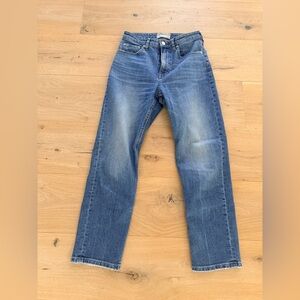 Everlane Women’s High Rise Straight Jean size 26